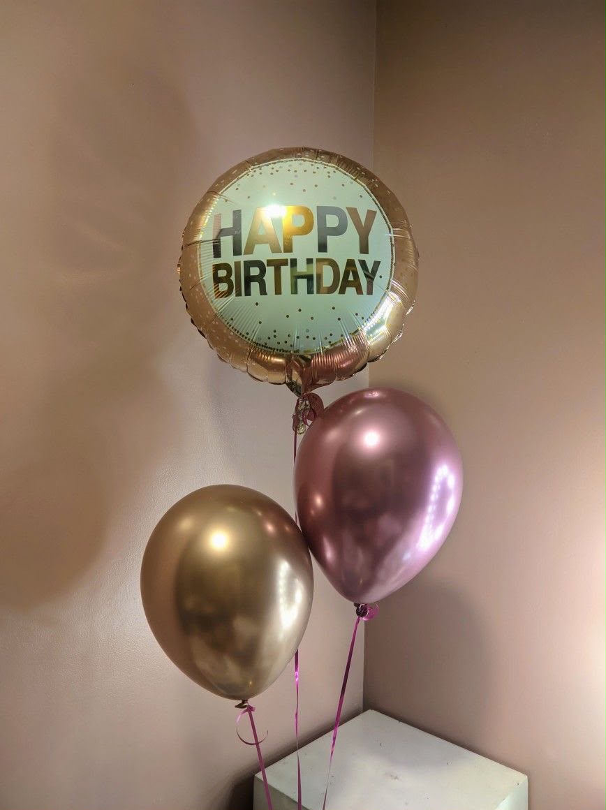 Globo Metálico Feliz Cumpleaños